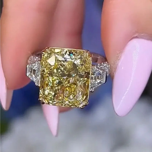 Elegante anello radiante - elegante,