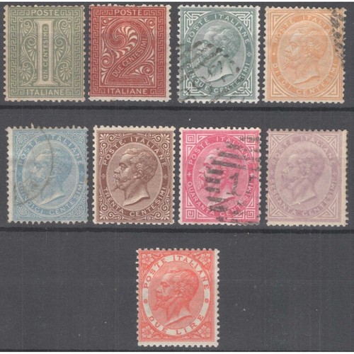 Regno italia 1863 serie - regno, 1863-65