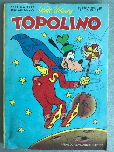 Topolino libretto 815 dell'11