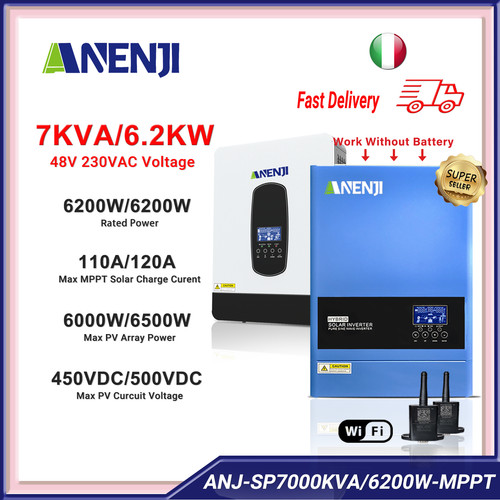 6200w 7000va inverter solare - 6200w/7000va,