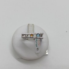 ANELLO DONNA N.16 CON TOPAZIO