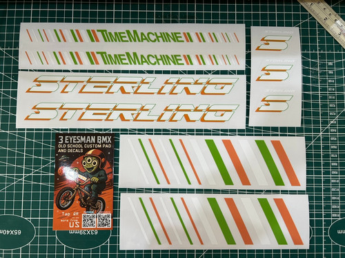 Adesivo decalcomanie bmx - adesivo,