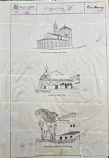 Disegno tecnico vintage - vintage, su