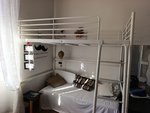 Letto soppalco ikea - a,