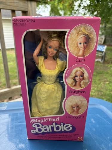 Mattel magic curl barbie - magic,