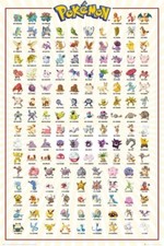 2016 NINTENDO POKEMON POSTER