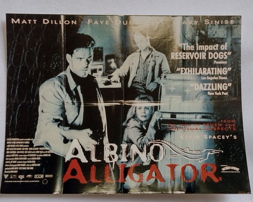 Albino alligator film poster - albino,