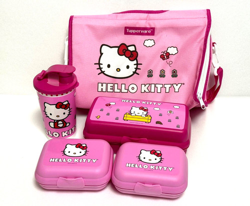 Hello kitty tupperware set - hello,