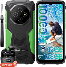 Blackview Fort 1 Rugged Smartphone, Android 15 Celluare Antiurto, Batteria 10000