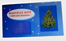 LUCI DI NATALE MANTELLO RETE