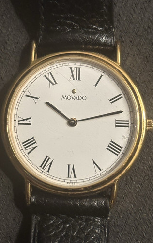 Movado quarzo quadrante bianco - movado,