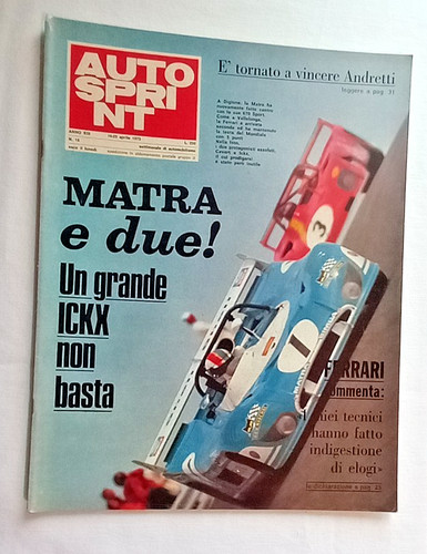 Autosprint del 1973 - 16,