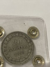 PIO IX 20 BAIOCCHI 1858 A