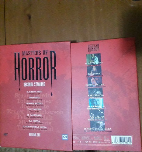 Cofanetto masters horror - cofanetto,
