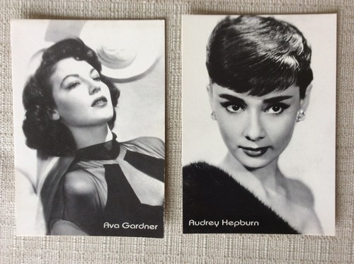 Cartoline anni 50 - anni, attori