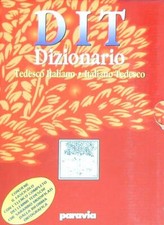 DIT. DIZIONARIO TEDESCO-ITALIANO, ITALIANO-TEDESCO AA.VV. PARAVIA 1996 
