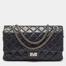 Borsa Chanel nera trapuntata