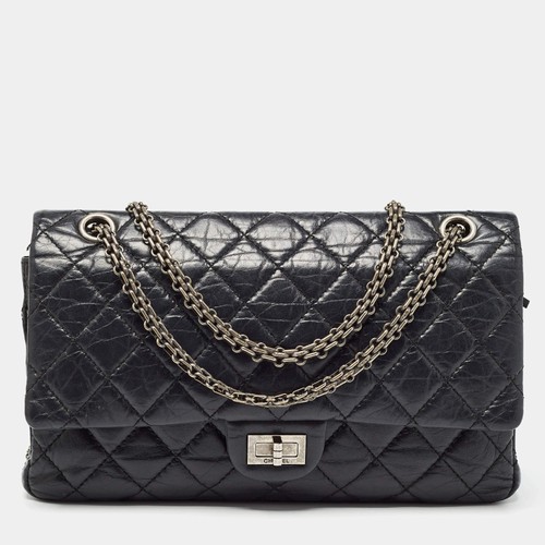 Borsa chanel nera trapuntata - borsa,