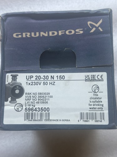 Circulateur grundfos 30 - up, 20-30