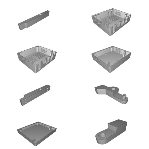 Contenitore case per odroid - per, h2