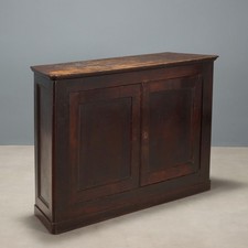 Credenza Luigi Filippo Antica Noce Pioppo Italia XIX Secolo Originale