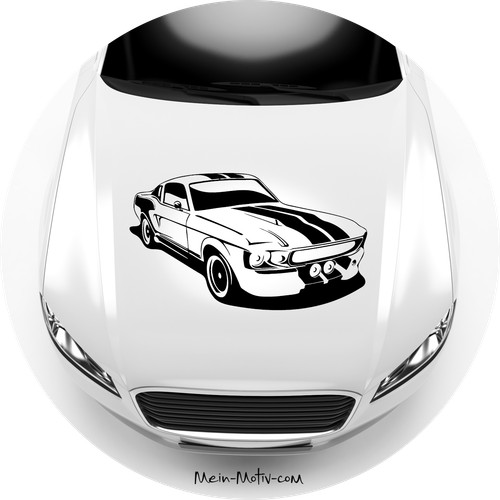 Adesivo auto ford mustang 1967 - auto,