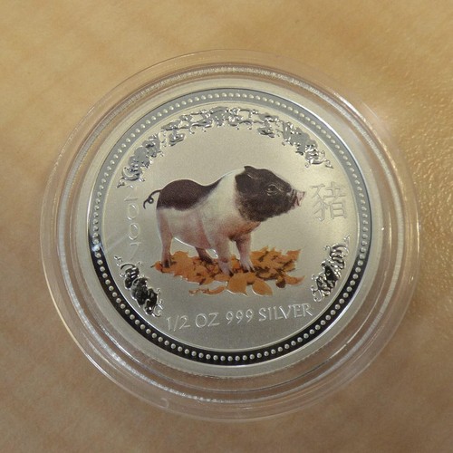 Australia cents 2007 lunar - australia, 50