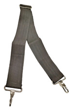 Cinta Rullante Surdo Snare Nylon 5 cm Regolabile Moschettoni Nera Tracolla