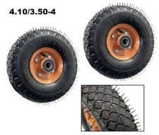 KIT 2 RUOTE IN GOMMA SU