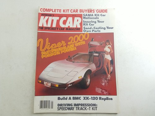 Kit rivista auto gennaio 1985 - kit,