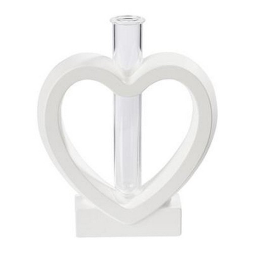 Stampo silicone vaso cuore - in,