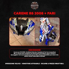 Carene Yamaha R6 2008-LIVREA