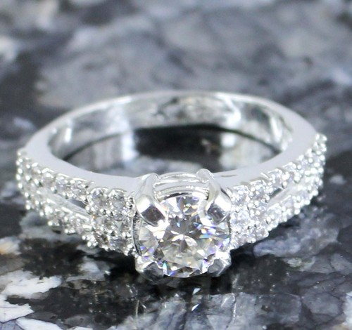Anello solitario diamante - anello,