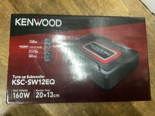 Kenwood KSC-SW12EQ Subwoofer 160W Potenziato Testato Funzionante Mai Usato Dal Giappone