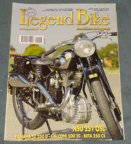 Legend bike rivista - legend,