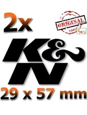 K&N Die Cut nero 29 x 57 mm