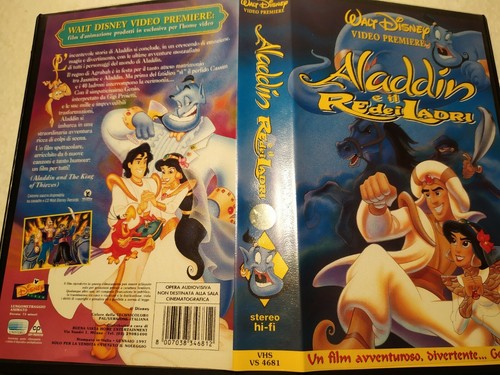 Walt disney vhs - -, il