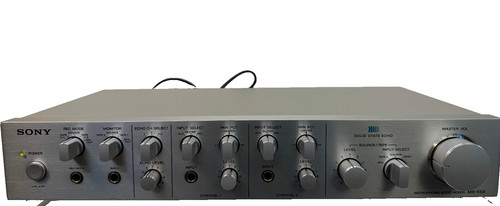 Sony 555 mixer - sony,