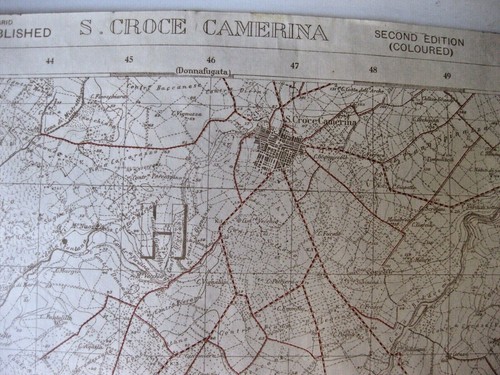 Cartina geografica militare - ,