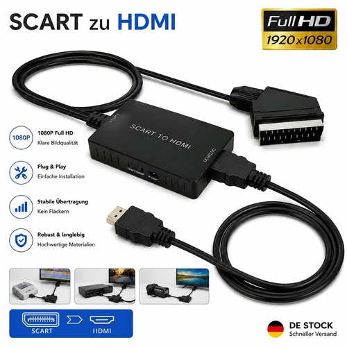 Adattatore scart hdmi - a,