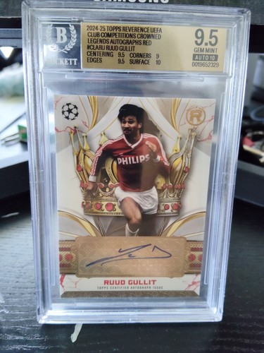 Ruud gullit topps reverence - ruud,