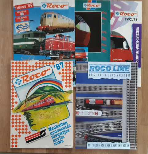 Roco cataloghi modellismo - roco,