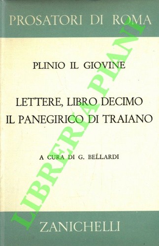 Plinio giovane lettere - plinio,