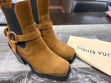 Stivali corti Louis Vuitton in