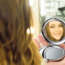  6 Pcs Specchio Compatto Piccolo Trucco Della Borsetta Per Il Portatile