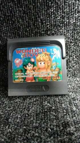Game gear software modello - game,