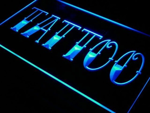 Insegna luminosa neon piercing - insegna,