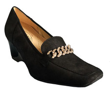 Loren 69960.W - Scarpa Decollete con zeppa - Nero (paio)