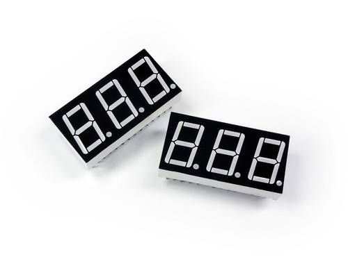 Display led blu - 2x, cifre