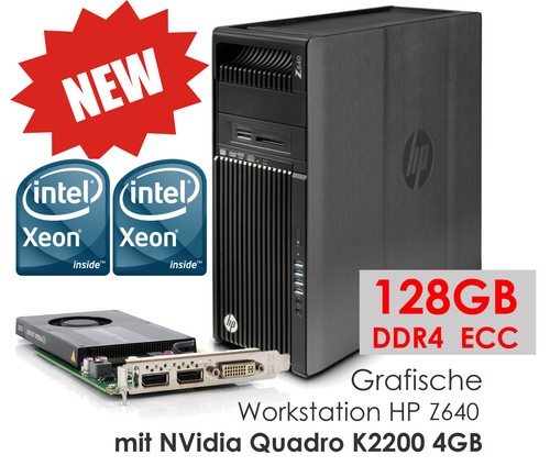 Z640 computer 2xxeon - 3d,